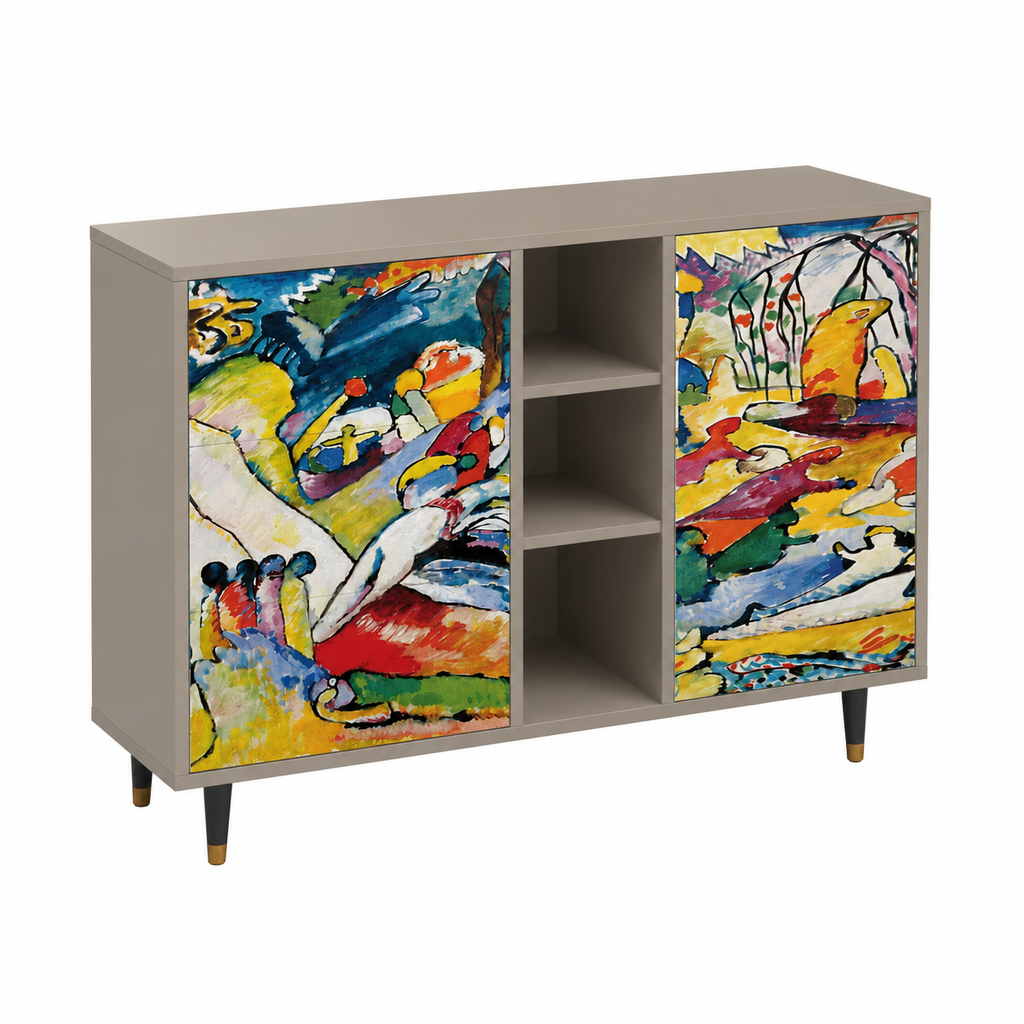 Buffet en bois clair