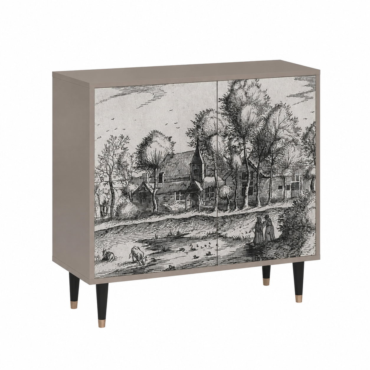 Buffet contemporain
