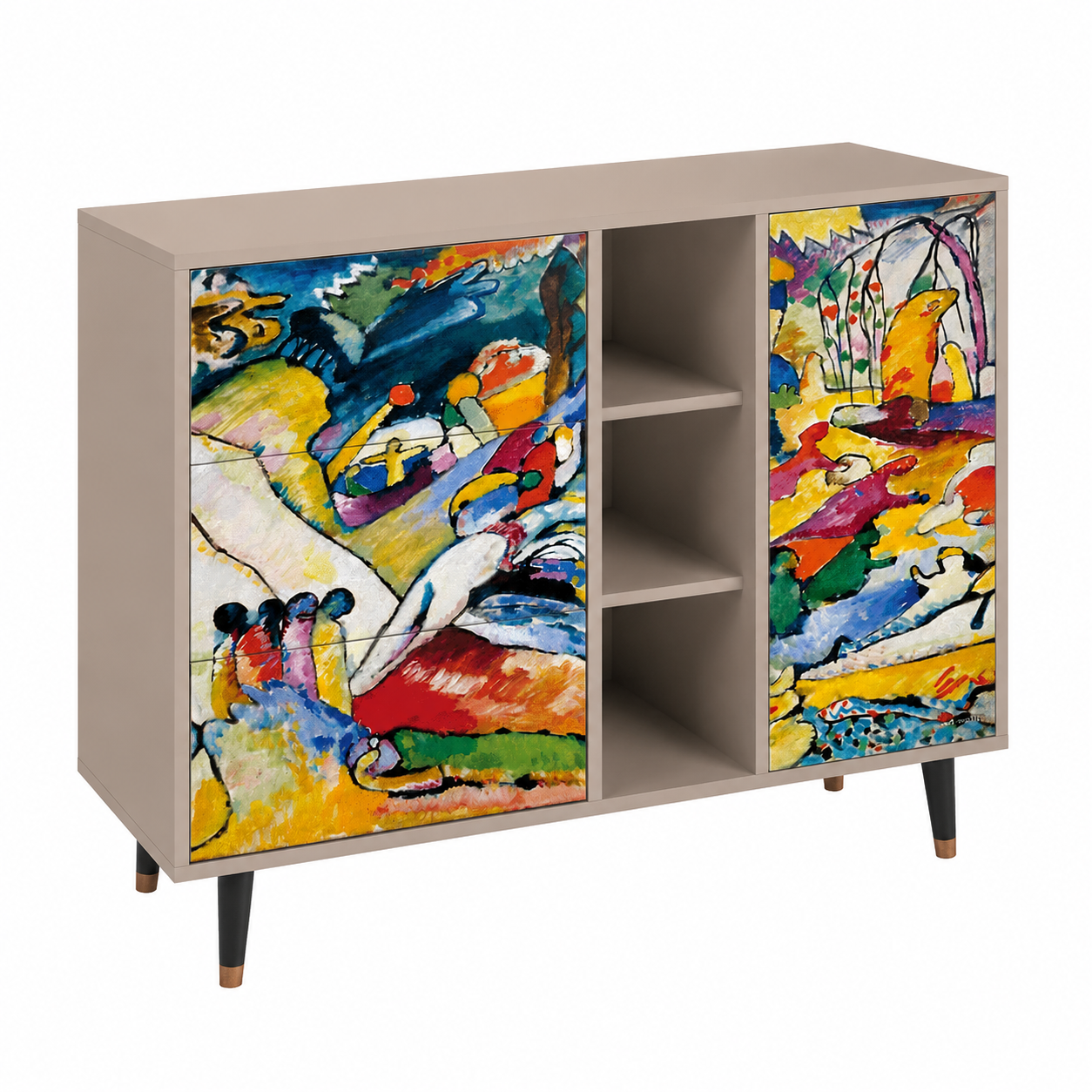 Buffet en bois clair