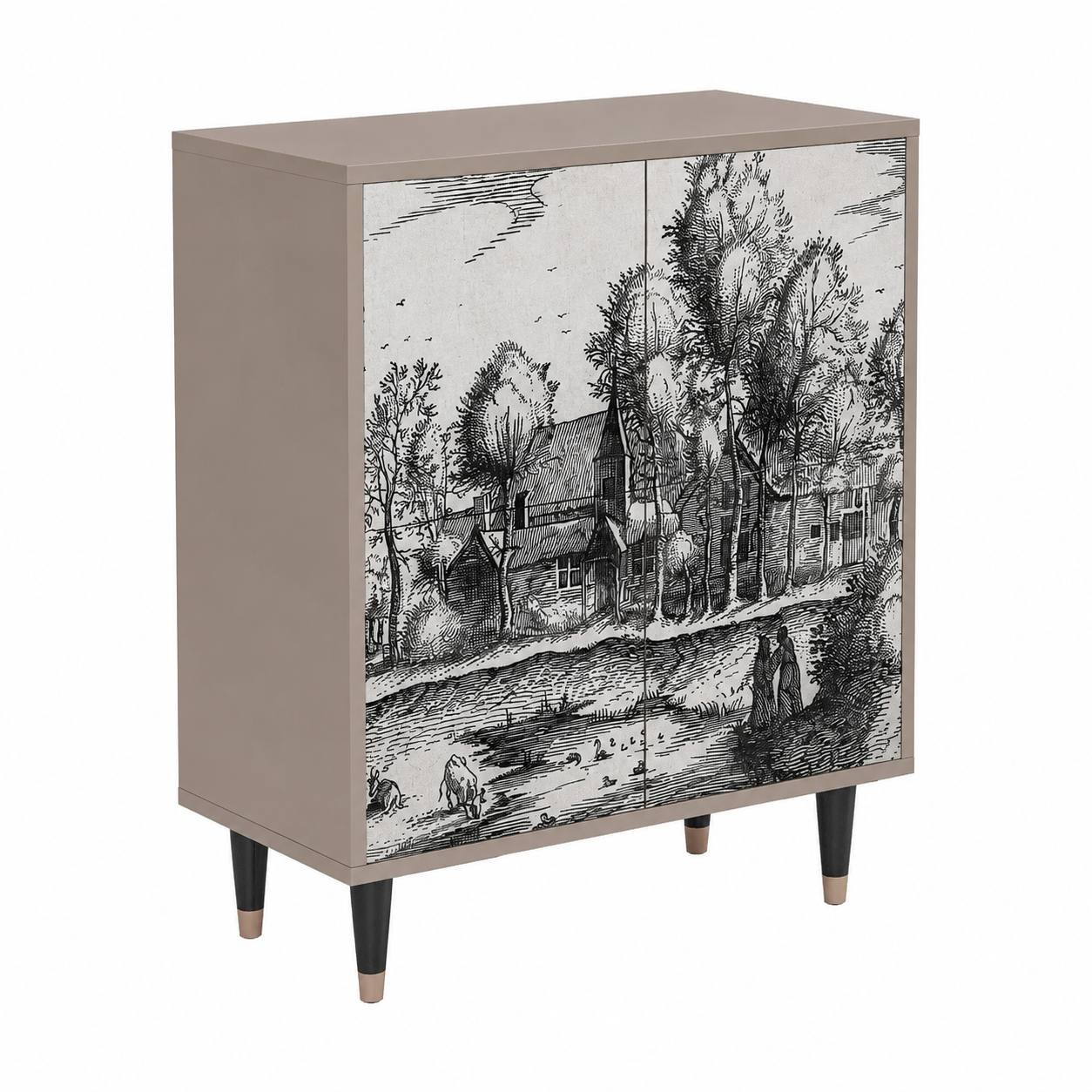 Buffet contemporain