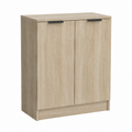 Buffet de Rangement en Bois de Chêne 60x30x70 cm