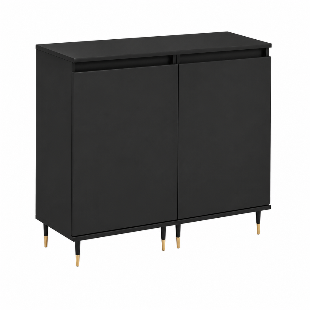 Ensembles de buffets noirs en bois 40x35x70 cm