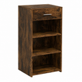 Buffet en bois d'ingénierie fumé 45x42,5x93 cm