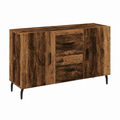 Buffet en bois recyclé 100x36x60 cm