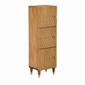 Buffet en bois de manguier 40x33x110 cm