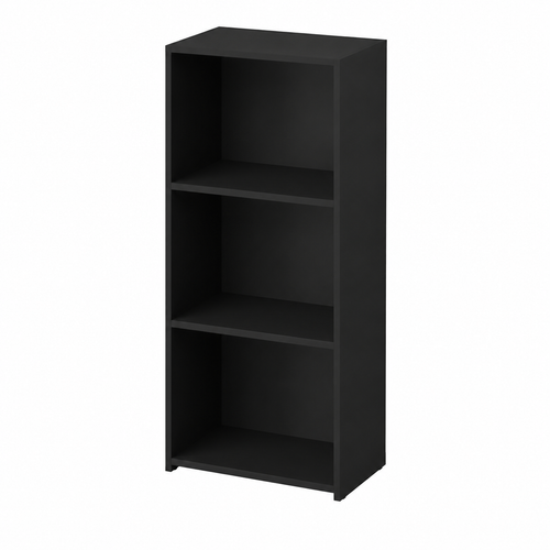 Armoire de Rangement en Bois Noir 45 x 41 x 93 cm