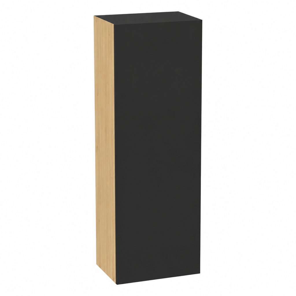 Armoire de Rangement en Bois Noir 45 x 41 x 93 cm