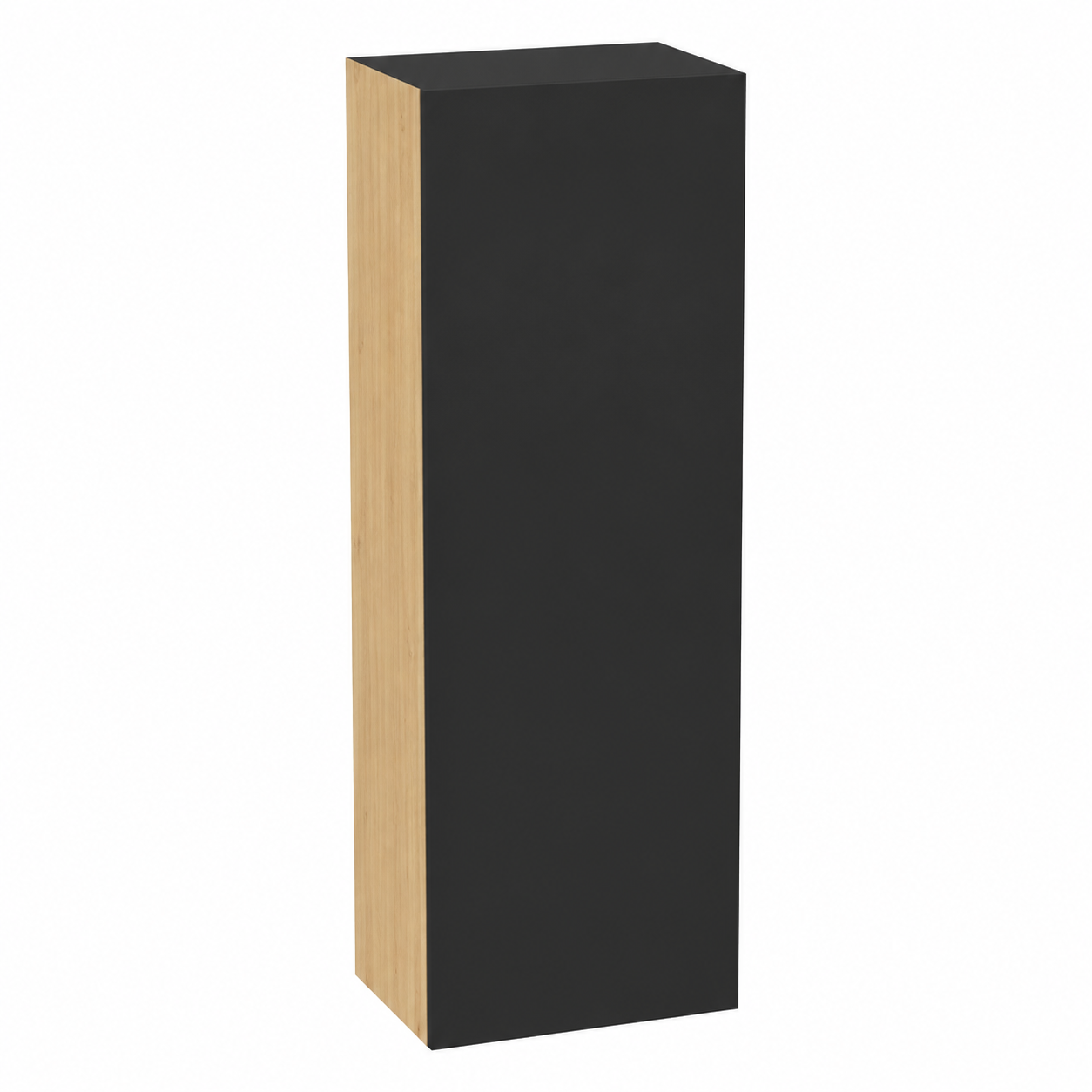 Armoire de Rangement en Bois Noir 45 x 41 x 93 cm