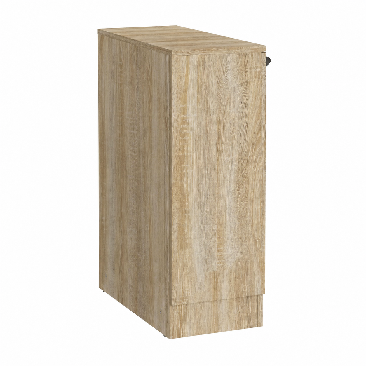 Buffet de Rangement en Bois de Chêne 60x30x70 cm
